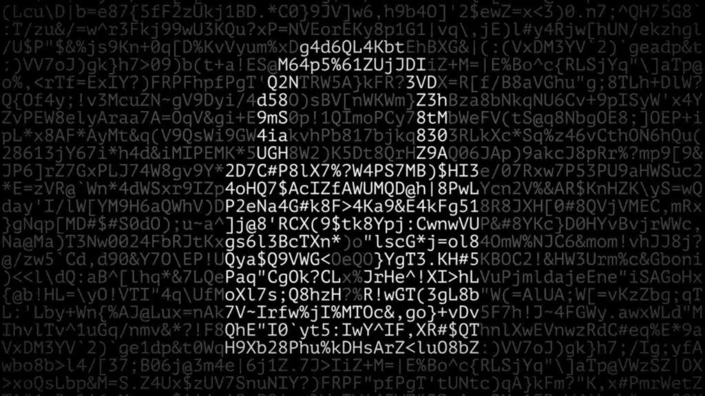 a strong Alphanumeric Passwords