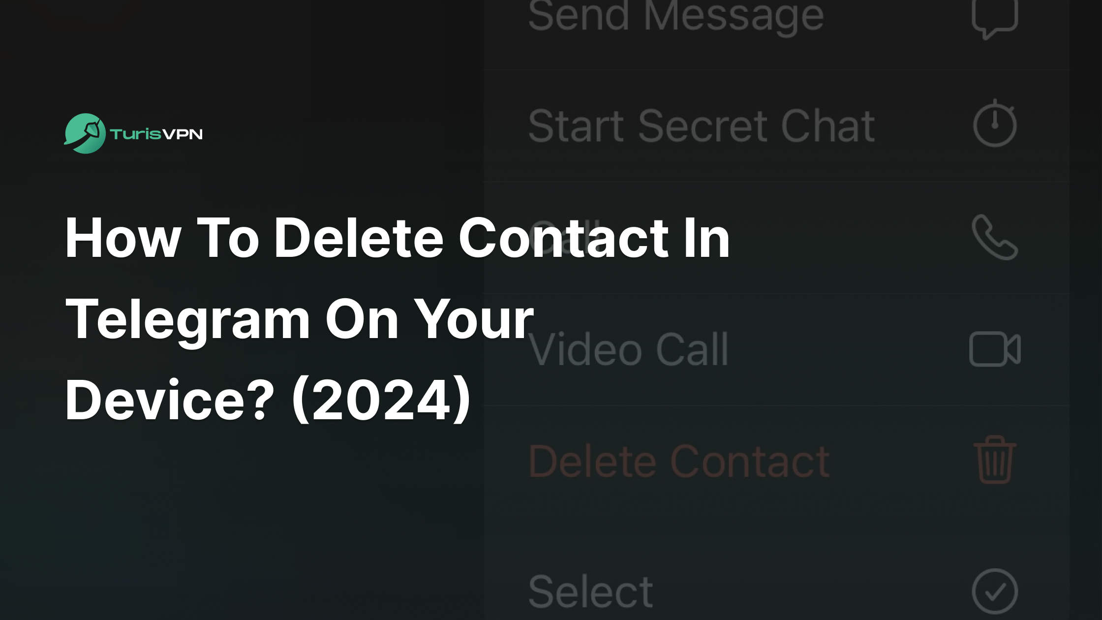 How To Delete Contact In Telegram on Your Device? (2024)