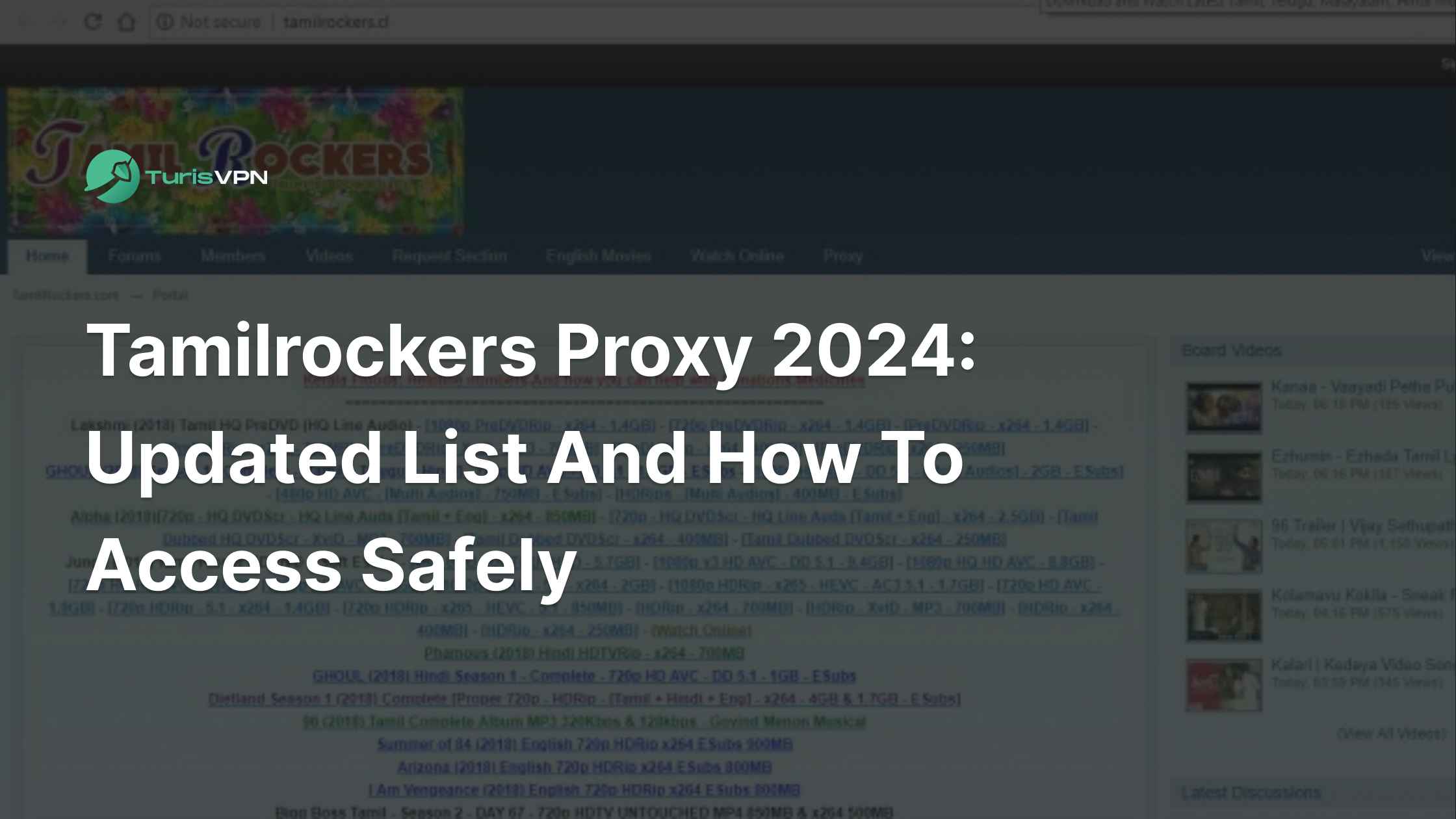 Tamilrockers Proxy 2024: Updated List and How to Access Safely thumbnail
