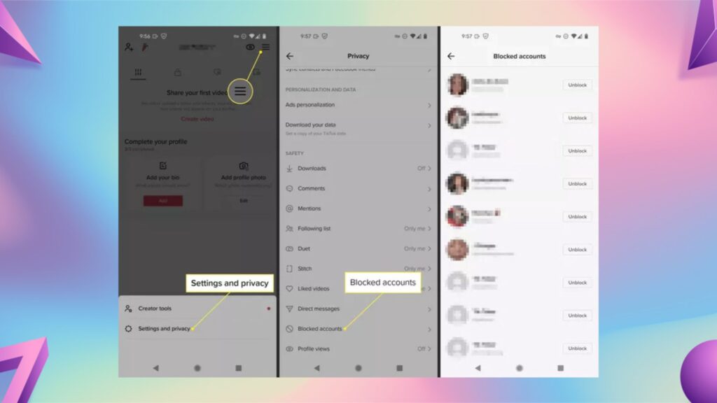 block-someone-on-tiktok