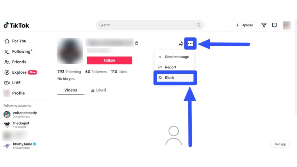 blocking-someone-on-tiktok’s-website