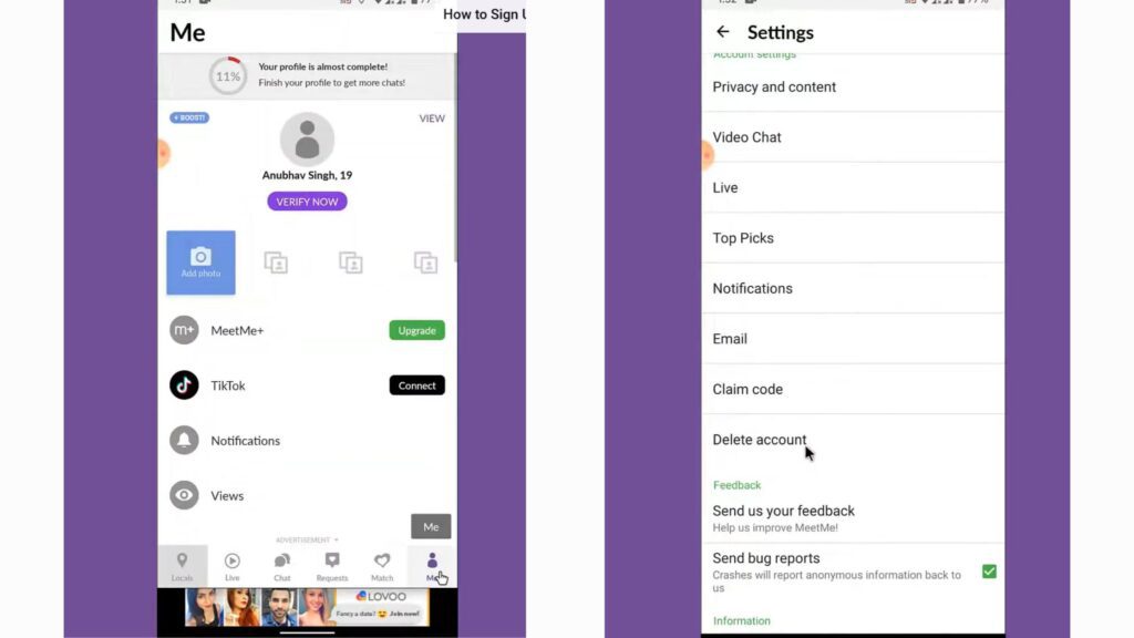 how-do-i-delete-a-meetme-account-from-the-mobile-app