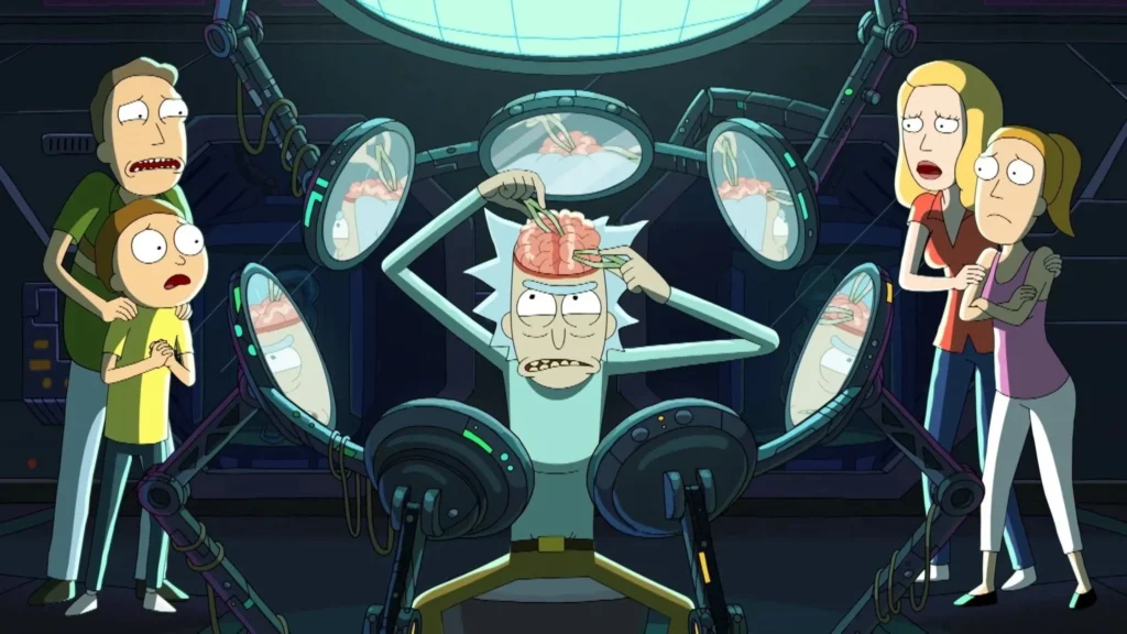 Rick-and-Morty-is-available-on-Netflix