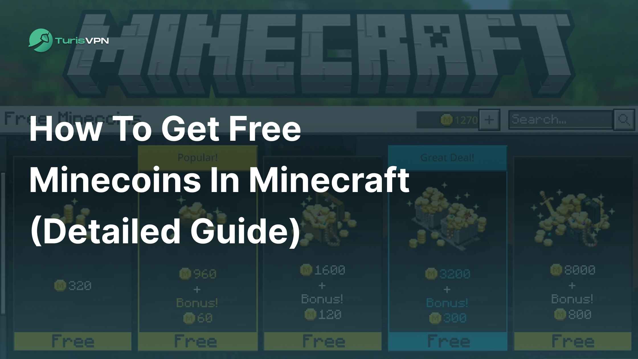 How To Get Free Minecoins In Minecraft (2025 Guide) thumbnail