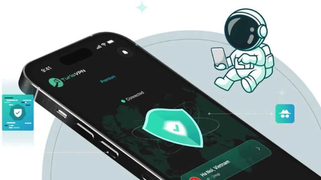 TurisVPN has fast, secure servers that avoid Netflix's VPN blocks